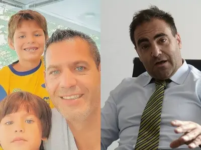 Tras casi dos años sin ver a sus hijos por una denuncia falsa, un padre platense viaja a Brasil para reencontrarse con ellos