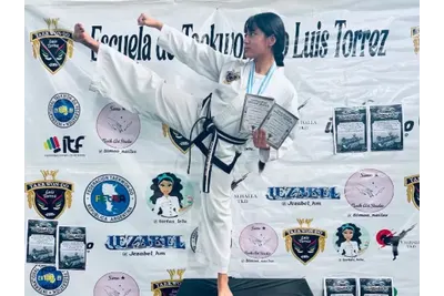 Con apenas 15 años, Simona Trejo ya deja en alto el nombre de La Plata y de Argentina en el taekwondo