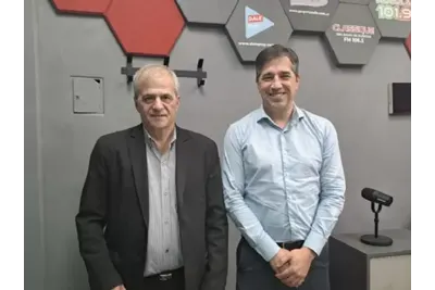VIDEO | Dale Play inició sus transmisiones con Matías de Urraza y grabó entrevistas con Ariel Archanco y Franco Flexas
