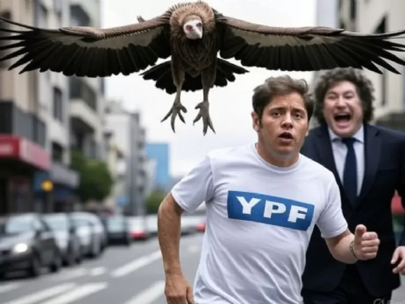 Los buitres sobrevuelan Vaca Muerta: ¿Milei está dispuesto a sacrificar YPF para cortarle las piernas a Kicillof?
