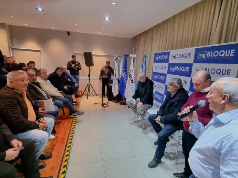 Avellaneda: Ledesma participó en plenario de secretarios generales del Bloque Mercantil del Interior