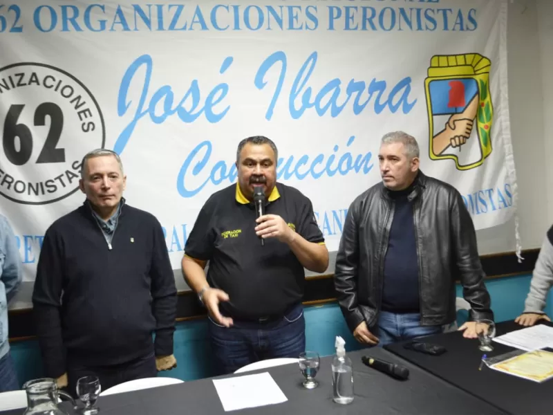 Ledesma acompa&ntilde;&oacute; el acto de normalizaci&oacute;n de Las 62 Organizaciones Peronistas de Esteban Echeverr&iacute;a,  Ezeiza  y Ca&ntilde;uelas
