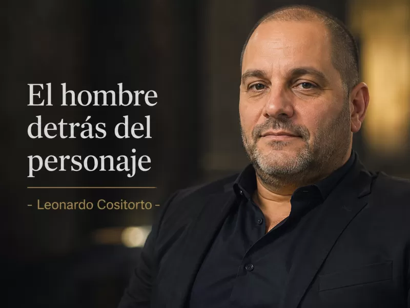 Leonardo Cositorto: &ldquo;Soy antisistema corrupto y quiero una Argentina sin mafias ni privilegios&rdquo;