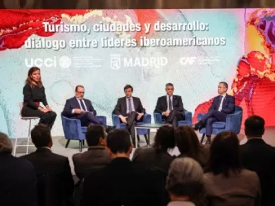 Fuerte impulso de Jorge Macri al turismo en la mayor feria internacional del sector en Madrid