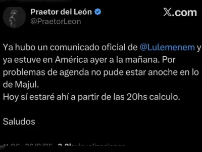 Venía twitteando como un campeón y se comió la curva: ¿Martín Menem reveló sin querer su cuenta troll de X?